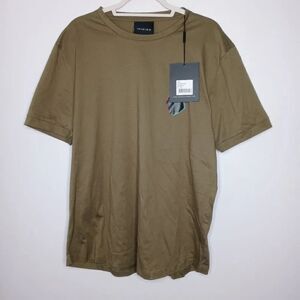 inimigo glitch heart t shirt in olive green